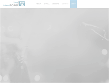 Tablet Screenshot of mytalentforge.com